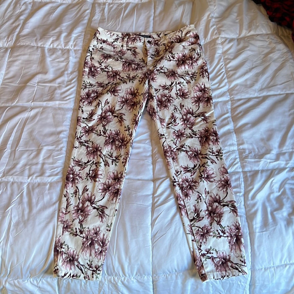 Needle and Cloth floral skinny ankle pant